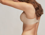 Load image into Gallery viewer, Halle Silken Seamless Bra - Beige
